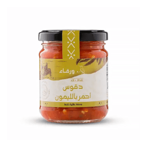 الورقاء دقوس أحمر باليمون  200جم