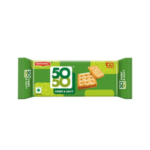 بريتانيا مقرمشات 50-50 حلو ومالح 55 جرام