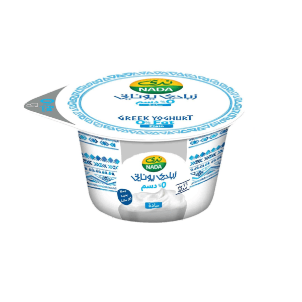 ندى زبادي يوناني سادة زيرو دسم 160جم