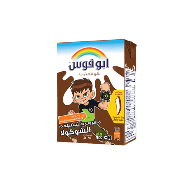 ابو قوس حليب بالشوكولاتة  185مل