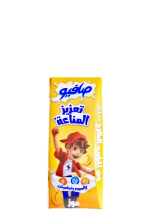 صافيو حليب بالموز 185مل
