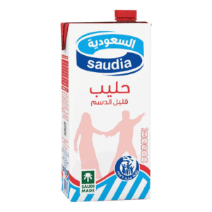 السعودية حليب قليل الدسم 2 لتر