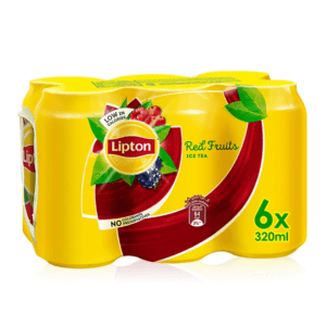 ليبتون  فواكه مشكل  320مل * 6 حبات