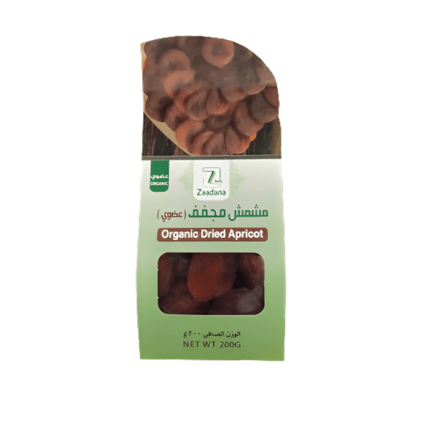 زادنا مشمش مجفف العضوي 200 مل