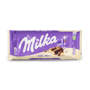 ميلكا ببلي وايت شوكولاتة بالحليب 95 جرام
