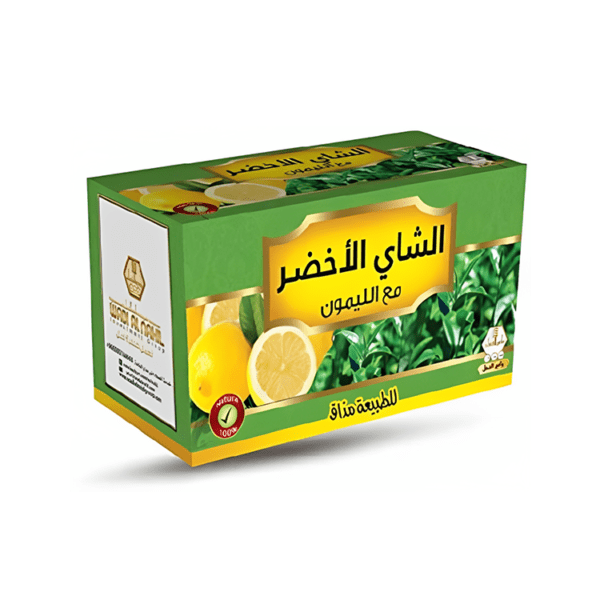 وادي النحل الشاي الاخضر مع الليمون 30 كيس