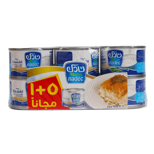 نادك شبيهة القشطة ربطة  6 * 155 جم