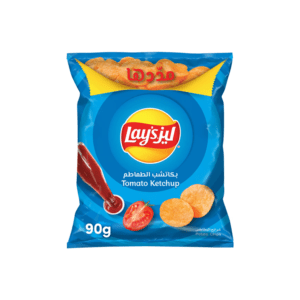 ليز شرائح البطاطس بالكاتشب 90 جرام