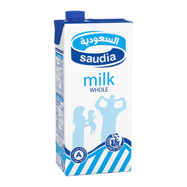 السعودية حليب كامل الدسم 1لتر