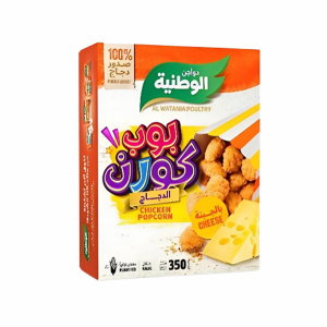 دواجن الوطنية بوب كورن جبنة 350 جرام