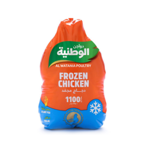 الوطنية دجاج مجمد 1100 جرام
