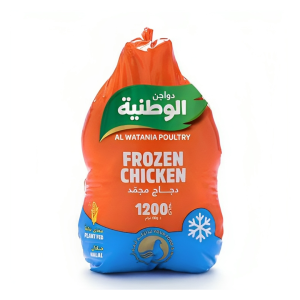 الوطنية دجاج مجمد 1200 جرام