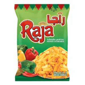 راجا بطاطس مقرمشة بالخضروات 125 جم